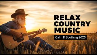 Relax Country Music 2026 🌾 Calm & Soothing Acoustic Guitar for Peaceful Evenings
