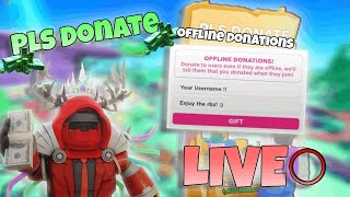 ROBLOX PLS DONATE LIVE 1K Robux GIVEAWAY