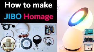 Jibo Homage Robot | Arduino Project  | DIY Robot for beginners | How to make