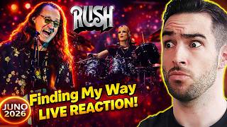 This LIVE Rush Performance SHOCKED Me… (Finding My Way Reaction)