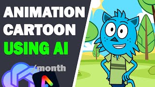 How to Create Animation Video using AI | Making Cartoon video free | make money using AI