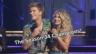 Championship Seasons: Season 34 Robert Irwin & Witney Carson