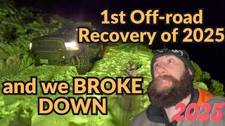First Off-road Recovery of 2025 and we BROKE DOWN