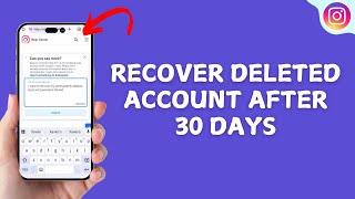 How to Recover Permanently Deleted Instagram Account After 30 Days