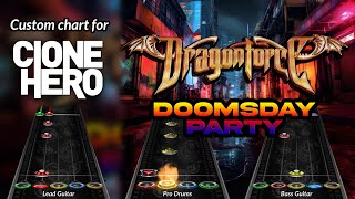DragonForce - Doomsday Party :: Full Band Expert chart for Clone Hero