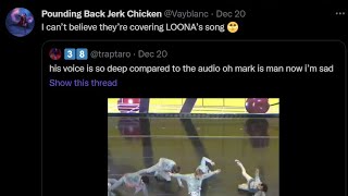 NCT covering Loona song