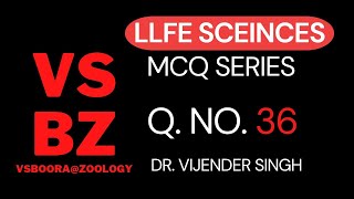 Life Sciences MCQ Series Q. No. 36 mitochodria division#VSBoora@Zoology#