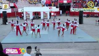 CONCURSO PORRISTAS Y BASTONERAS: 1er. LUGAR, CBTIS 134.