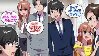 【RomCom】 I met a female employee who blamed me for her mistakes【Manga Dub】