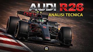 AUDI R26: la BOCCA VERTICALE NON è l'UNICA IDEA interessante - Analisi Tecnica F1