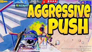 AGGRESSIVE PUSH FROM PRO SQUADS😰FULL INTENSE FIGHTS EVER😰