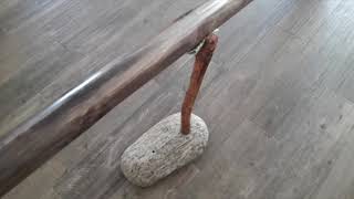 AWESOME 432Hz DIDGERIDOO 240cm Strobus wood meditative sound test KEY OF C