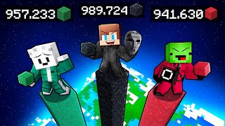 JJ vs Mikey vs Carrie: SQUID GAME TOWER BATTLE in Minecraft - Maizen