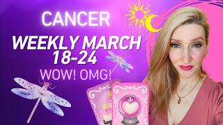 CANCER THEY ALL OF A SUDDEN THEY WILL RETURN WILL YOU TAKE THEM BACK! MARCH 18   24