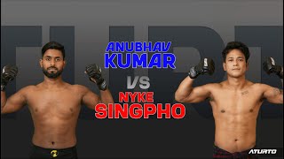 NYKE SINGPHO VS ANUBHAV KUMAR /ATURTO 2.3 / PRO BANTAMWEIGHT BOUT/FULL MATCH