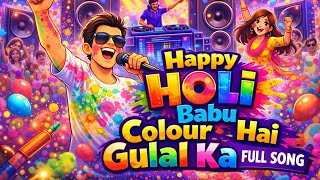 Happy Holi Babu Ja Colour Hai Gulal ki Full Song Dj Remix|| Garam Garam Puri hai Happy Holi song