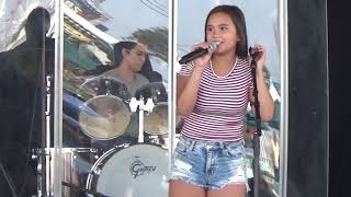 2018 OC FAIR - The KillerBees -Bianca, Bryce, Brock- "crushcrushcrush" and "Fake Happy" covers