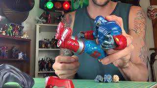 Marvel legends AOA deluxe apocalypse x men comics action figure review hasbro toys
