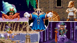 Puggsy (Sega CD) All Bosses (No Damage)