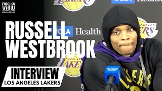 Russell Westbrook Reacts to Remaining With Los Angeles Lakers After NBA Trade Deadline