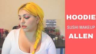 GRWM | Hoodie Allen | Sushi inspired Makeup |