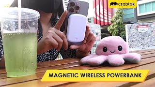 Crabtek's Wireless Magnetic Powerbank !
