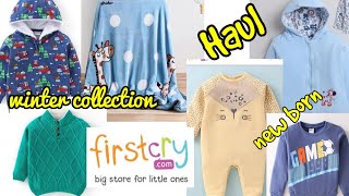 Firstcry Shopping Haul 💕 Winter collection 💕 New born baby dresses 💕 #baby #haul #winter#firstcry