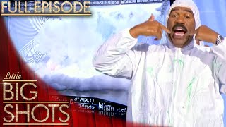Steve Harvey Gets Blown Up In An Ice Explosion! ❄️💥 | Season 2 Episode 1 | Little Big Shots US