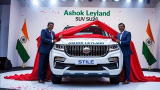 🚘 2026 Ashok Leyland Stile ने मचा दिया तहलका! इतनी कम कीमत में 8 Seater SUV 😱