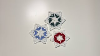 Christmas crochet star