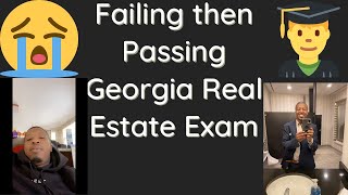 Failing then Passing the Georgia Real Estate Exam