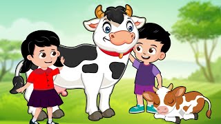 गैया मेरी गईया - Gaiya Meri  | गैया मेरी आती है | Hindi Poems for Kids | SAM TV | #gaiyameriaatihai