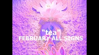 FEBRUARY 2026 I ALL SIGNS I 1 I TERRIFIC TEA TIME I ☕☕☕