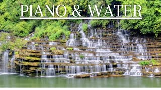 Piano Music With Water Sounds, Sleeping Music for Deep Sleeping, Relaxing Piano Music.