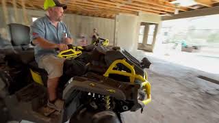 Can-am demos block wall