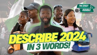 🎤 Street Rumble Episode 1: Describe Your 2024 in 3 Words! #StreetRumble #FunnyReactions