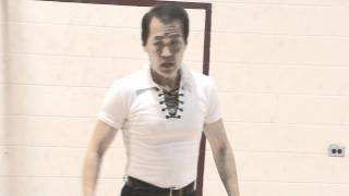 Movie: Life For Mile - Actor Stephen Chang Kung Fu Demo (Crane vs Gorilla)