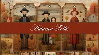 Autumn Folk - Junk Journal Digital Kit