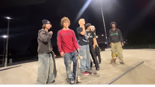 Funniest Game of Skate at Night !! w/ GangN’Em 