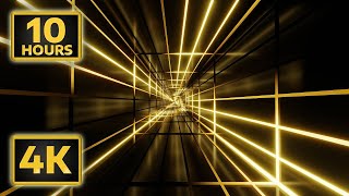 4K Backgrounds 10 Hours Colorful Loop Gold Luxury Screensaver No Sound