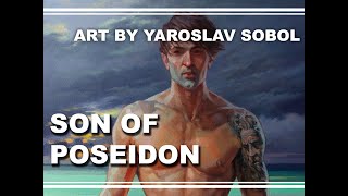 SON OF POSEIDON - #Painting by Yaroslav SOBOL