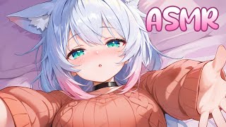【ASMR 3DIO】Cute Neko Noms & sniffs your ears ❤