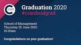 Graduation 2020: School of Management