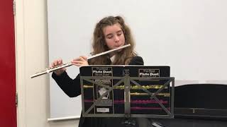 Y7 Flute Duet, Daisy Edwards
