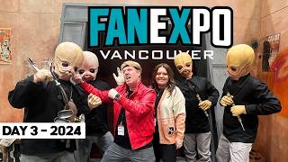 Fan Expo Vancouver 2024: Day 3 - Exploring Vendors, More Johnny Lawrence, & Cast of Virgin River.