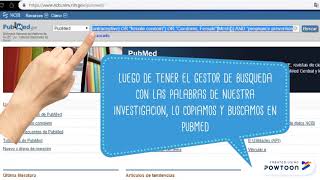 Como buscar en Pubmed