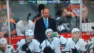 sharks vs oilers G2 R1 2017 playoffs