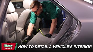 How To Detail Your Vehicle's Interior