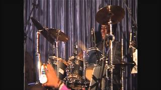 GEORGE HANSON (on the drums)
