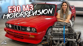 Engine overhaul on the E30 M3 🛠️ continuing | Part 2 | Lisa Yasmin
